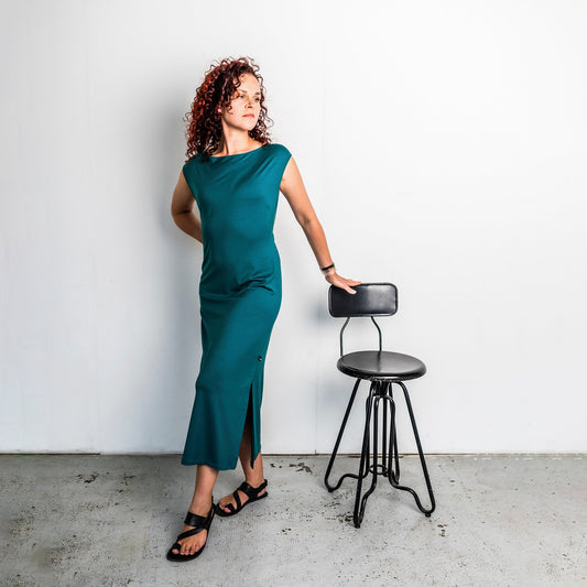 ANEMO šaty – shadow teal