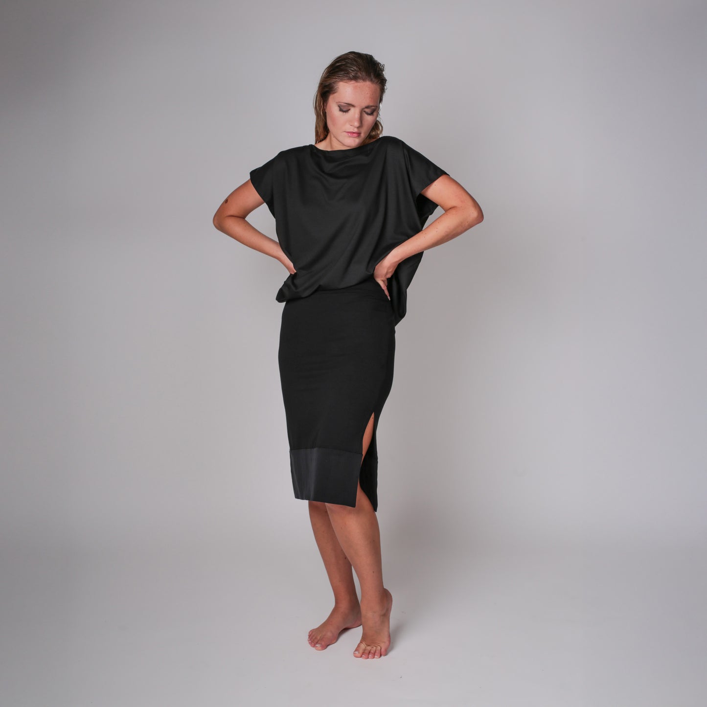 AMI top - black
