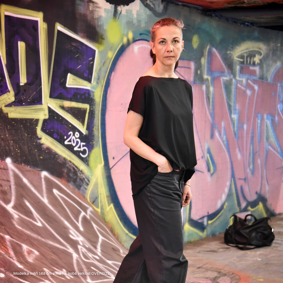 AMI top - black