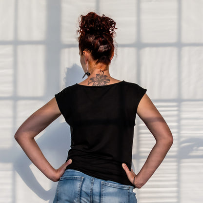 DIRI top - black